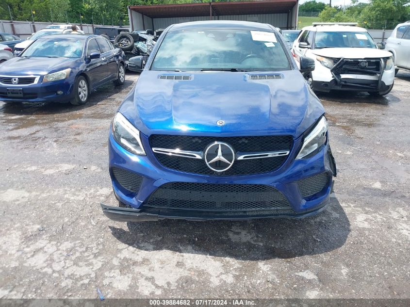 2019 Mercedes-Benz Amg Gle 43 Coupe 4Matic VIN: 4JGED6EB1KA141417 Lot: 39884682