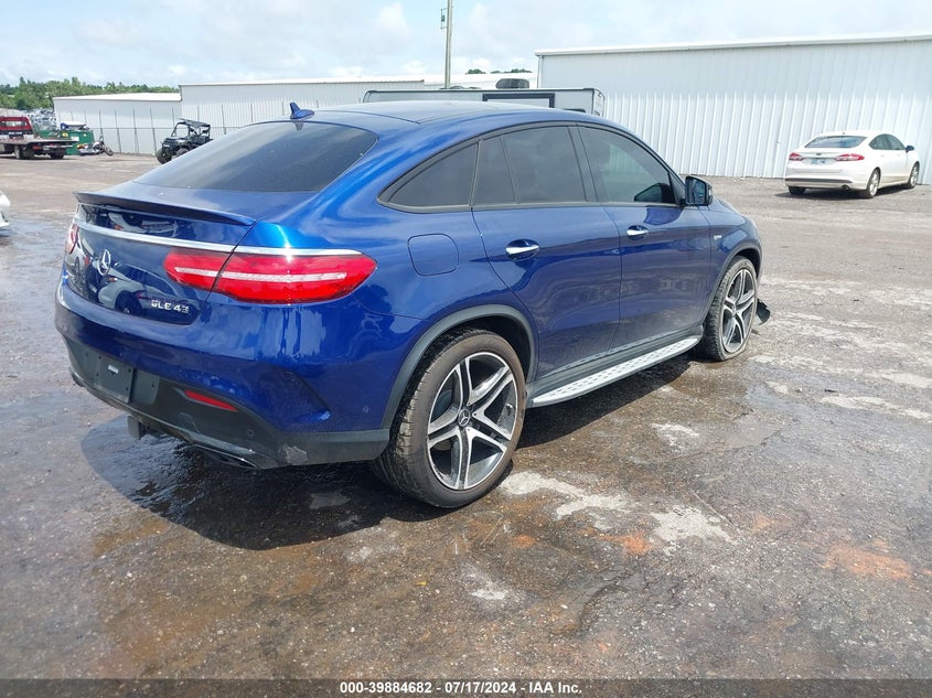 2019 MERCEDES-BENZ AMG GLE 43 COUPE 4MATIC VIN: 4JGED6EB1KA141417