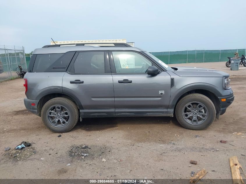 2021 Ford Bronco Sport Big Bend VIN: 3FMCR9B68MRA02377 Lot: 39884685