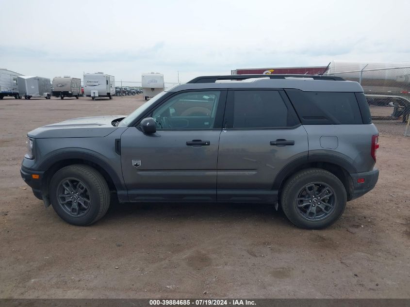 2021 Ford Bronco Sport Big Bend VIN: 3FMCR9B68MRA02377 Lot: 39884685