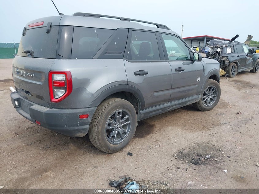 2021 Ford Bronco Sport Big Bend VIN: 3FMCR9B68MRA02377 Lot: 39884685