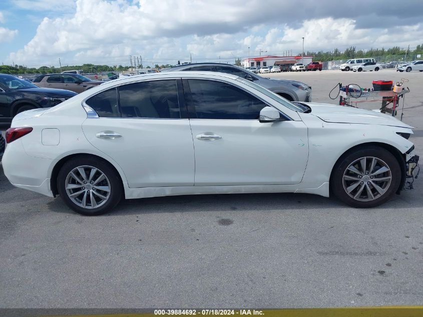 2021 Infiniti Q50 Pure VIN: JN1EV7AP2MM704360 Lot: 39884692