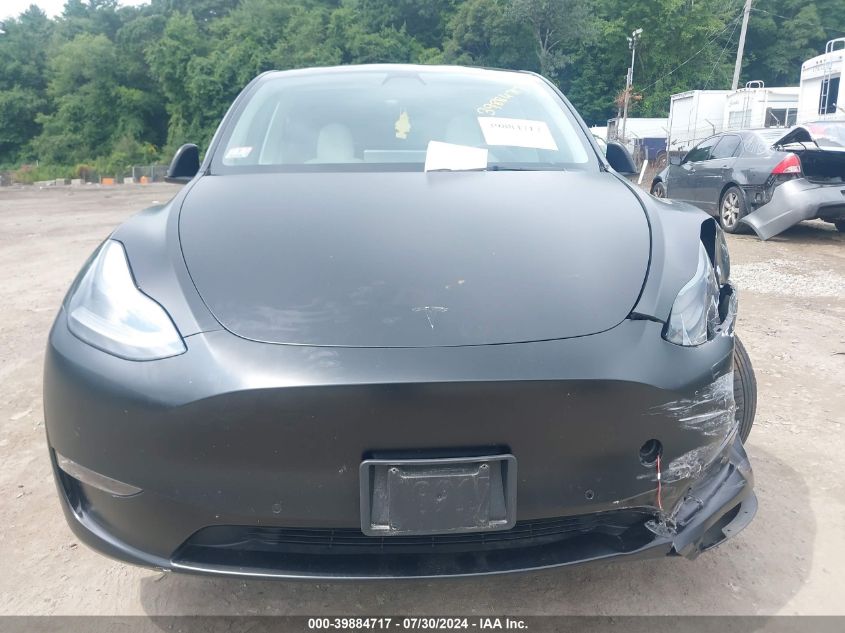 2021 Tesla Model Y Performance Dual Motor All-Wheel Drive VIN: 5YJYGDEF1MF302486 Lot: 39884717