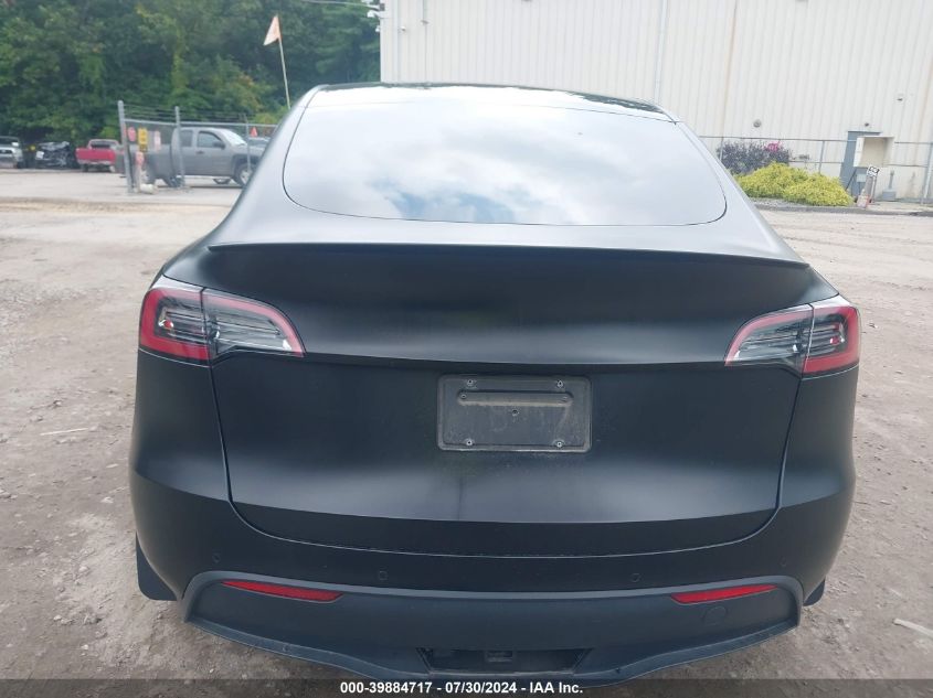 2021 Tesla Model Y Performance Dual Motor All-Wheel Drive VIN: 5YJYGDEF1MF302486 Lot: 39884717