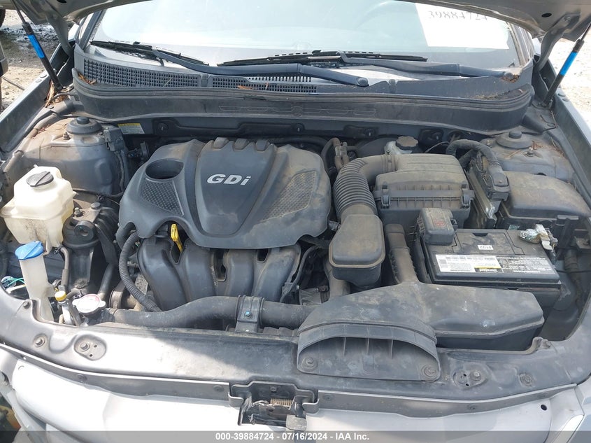 2012 Hyundai Sonata Gls VIN: 5NPEB4AC4CH462410 Lot: 39884724