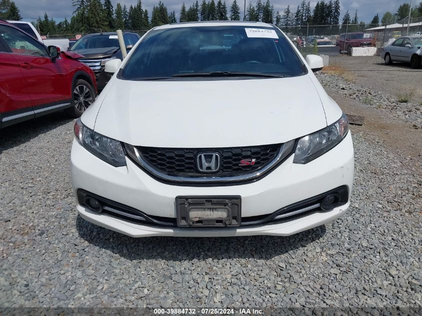 2013 Honda Civic Si VIN: 2HGFB6E54DH709562 Lot: 39884732