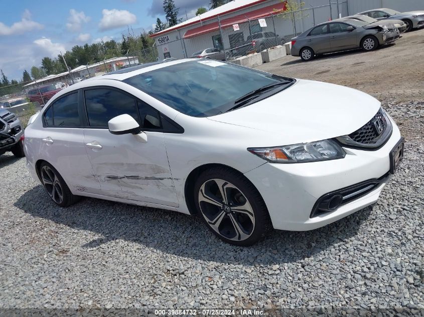 2013 Honda Civic Si VIN: 2HGFB6E54DH709562 Lot: 39884732