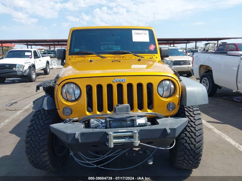 2014 Jeep Wrangler Unlimited Sport VIN: 1C4BJWDG8EL292454 Lot: 39884739