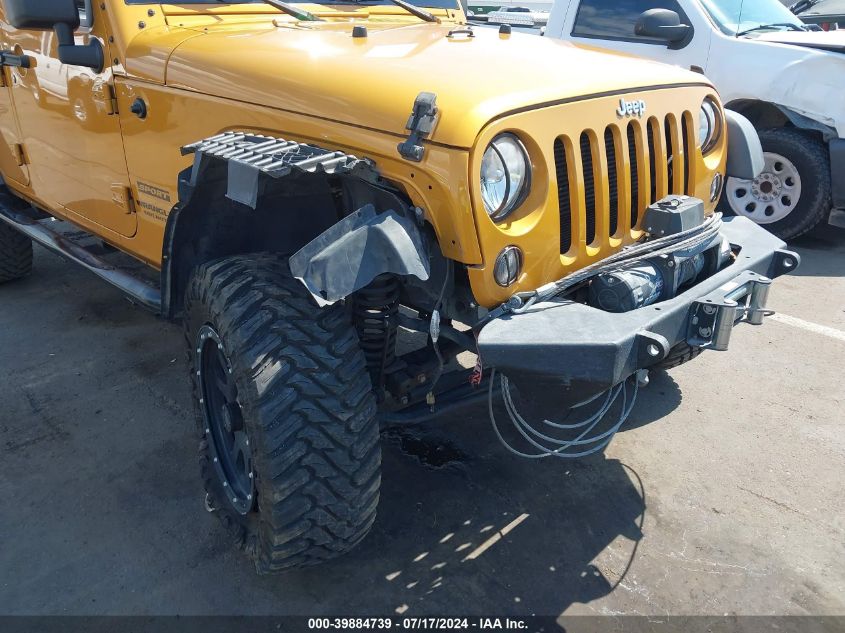 2014 Jeep Wrangler Unlimited Sport VIN: 1C4BJWDG8EL292454 Lot: 39884739