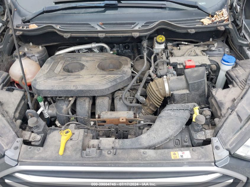 2019 Ford Ecosport Se VIN: MAJ6S3GL6KC262361 Lot: 39884745