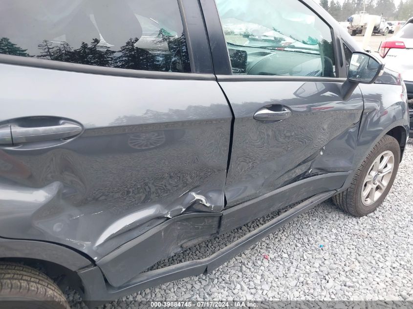 2019 Ford Ecosport Se VIN: MAJ6S3GL6KC262361 Lot: 39884745