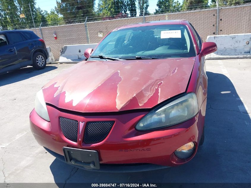 2007 Pontiac Grand Prix VIN: 2G2WP552071154286 Lot: 39884747