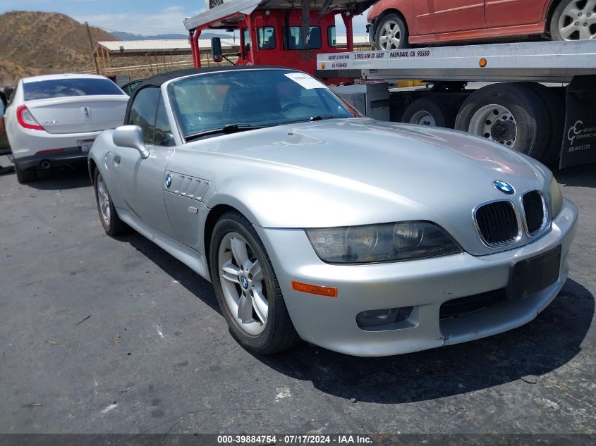 2000 BMW Z3 2.3 VIN: 4USCH934XYLG05014 Lot: 39884754