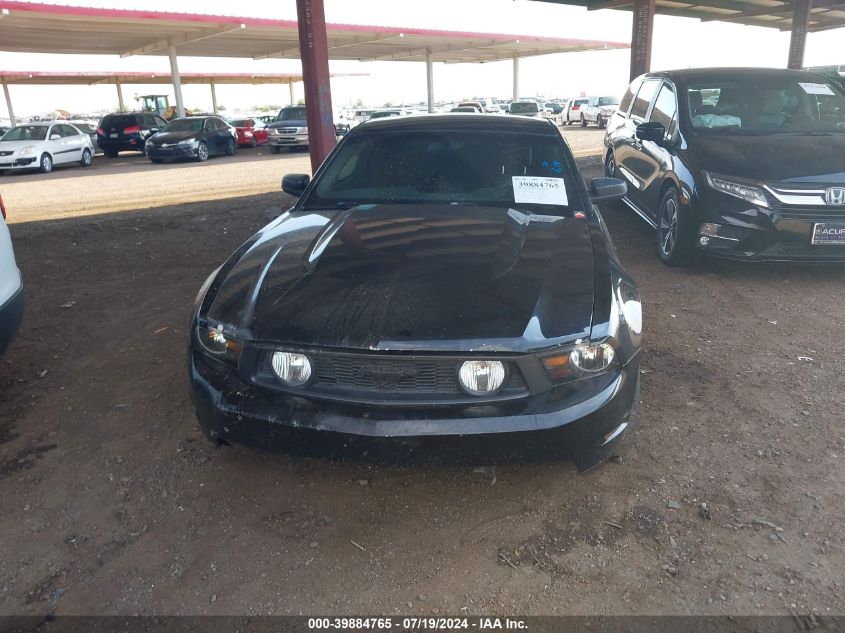 2011 Ford Mustang VIN: 1ZVBP8AM6B5154817 Lot: 39884765