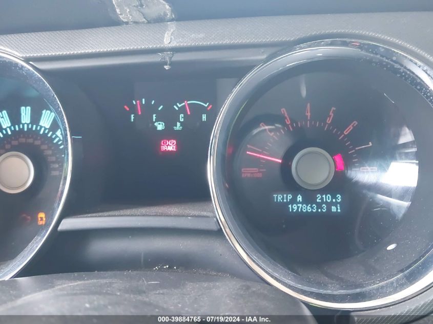 2011 Ford Mustang VIN: 1ZVBP8AM6B5154817 Lot: 39884765