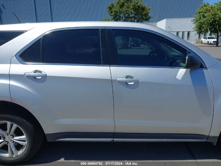 2016 Chevrolet Equinox Ls VIN: 2GNALBEK8G1132656 Lot: 39884792