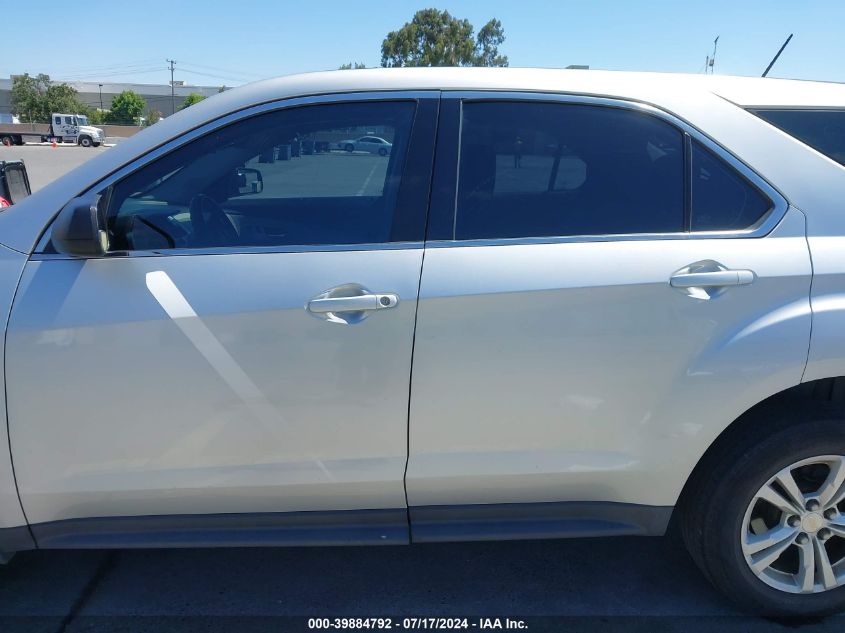 2016 Chevrolet Equinox Ls VIN: 2GNALBEK8G1132656 Lot: 39884792