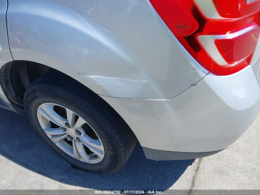 2016 Chevrolet Equinox Ls VIN: 2GNALBEK8G1132656 Lot: 39884792