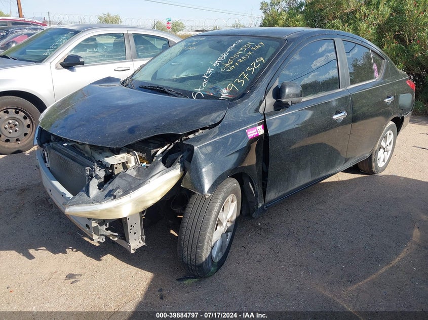 2012 Nissan Versa S/Sv/Sl VIN: 3N1CN7AP0CL937329 Lot: 39884797