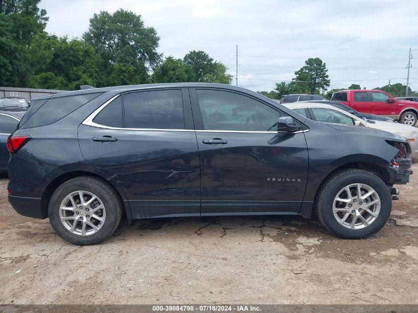 2022 CHEVROLET EQUINOX FWD LT - 3GNAXKEV0NS246344