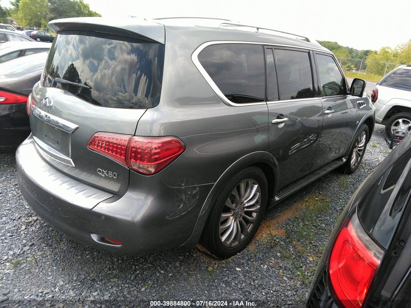 2016 Infiniti Qx80 VIN: JN8AZ2NC4G9401070 Lot: 39884800