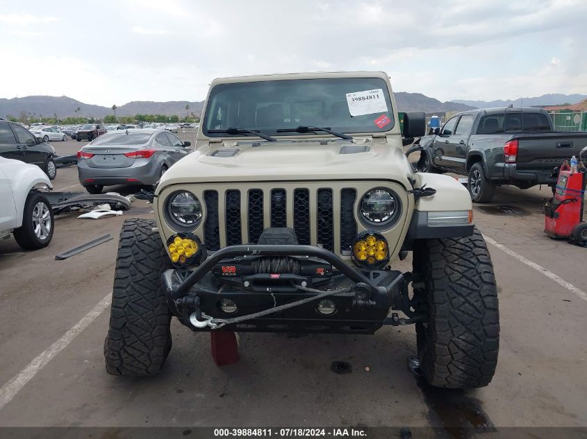 2020 Jeep Gladiator Rubicon 4X4 VIN: 1C6JJTBGXLL205283 Lot: 39884811