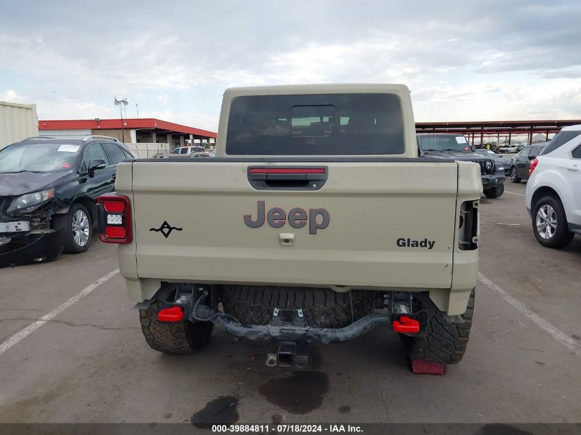 2020 Jeep Gladiator Rubicon 4X4 VIN: 1C6JJTBGXLL205283 Lot: 39884811