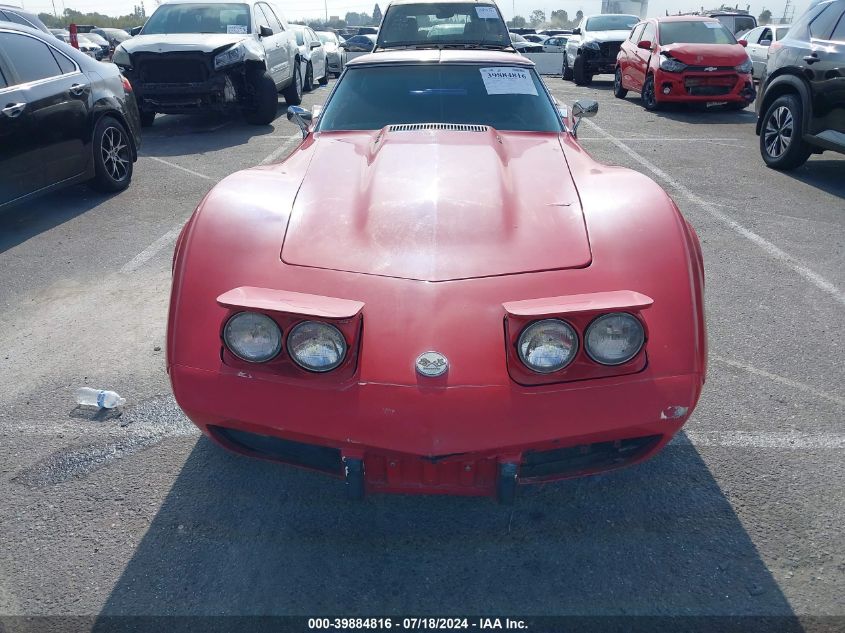 1976 Chevrolet Corvette VIN: 1Z37LGS403630 Lot: 39884816