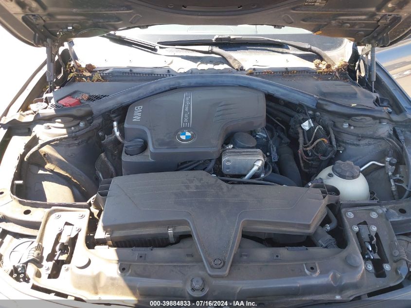 2014 BMW 320I VIN: WBA3B1C59EK133238 Lot: 39884833
