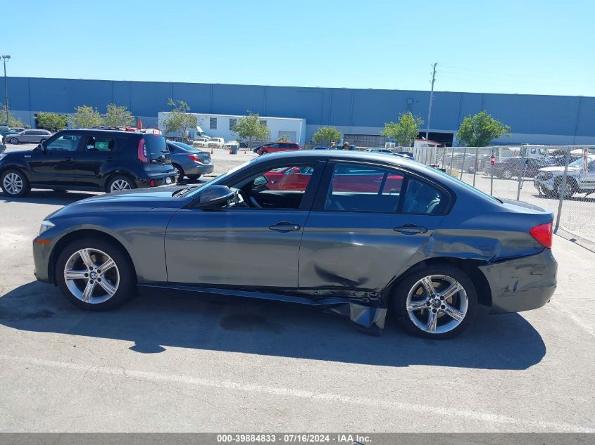 2014 BMW 320I VIN: WBA3B1C59EK133238 Lot: 39884833