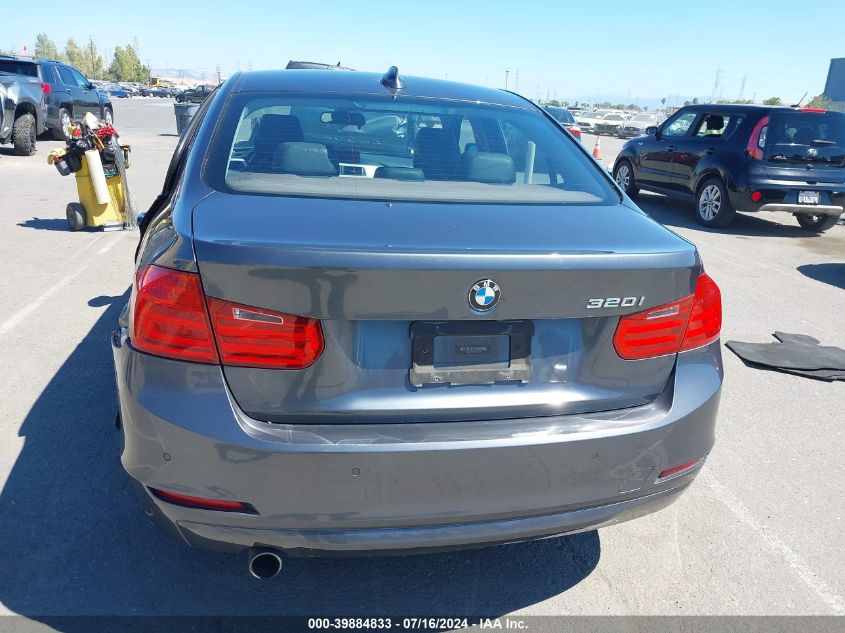 2014 BMW 320I VIN: WBA3B1C59EK133238 Lot: 39884833