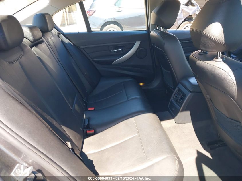 2014 BMW 320I VIN: WBA3B1C59EK133238 Lot: 39884833