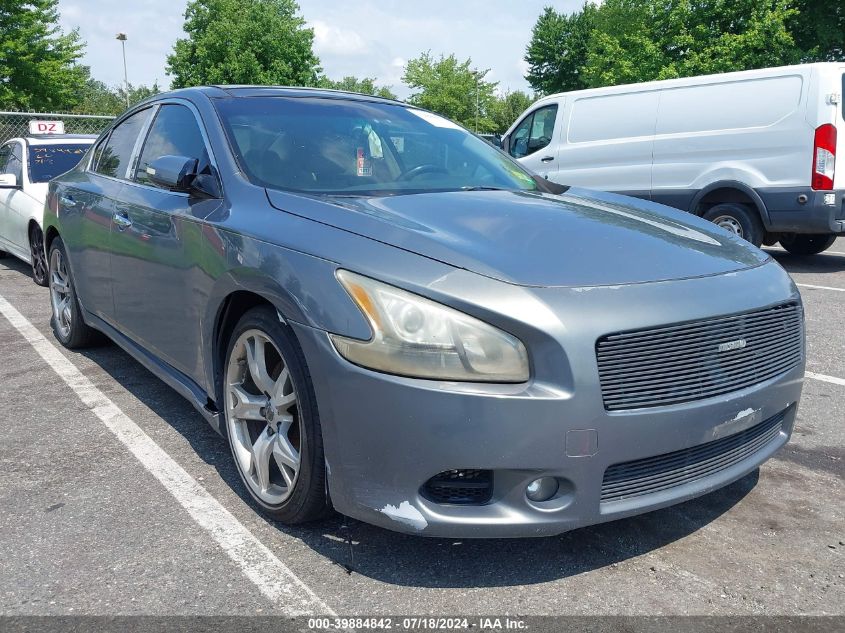 2011 Nissan Maxima 3.5 Sv VIN: 1N4AA5AP7BC861354 Lot: 39884842