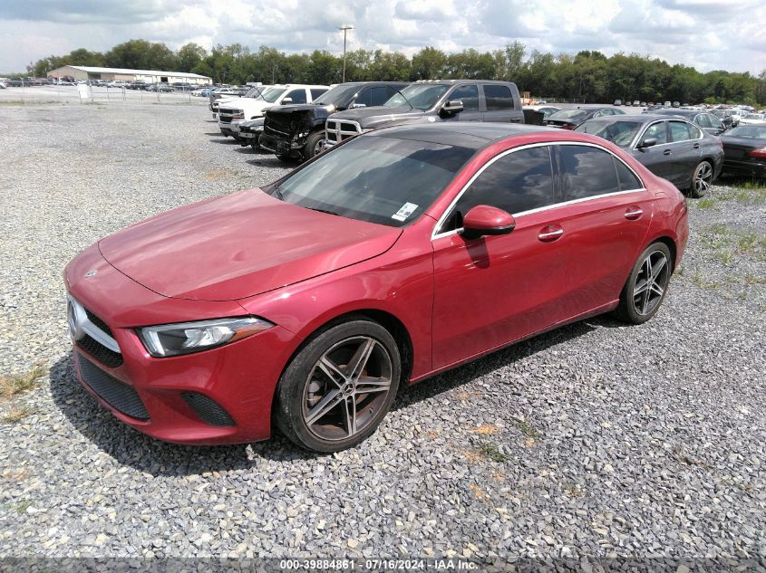 2021 Mercedes-Benz A VIN: W1K3G4EB9MJ297642 Lot: 39884861