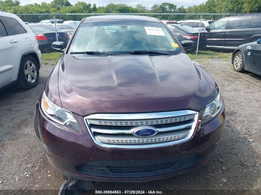 2011 Ford Taurus Se VIN: 1FAHP2DW2BG165105 Lot: 39884863