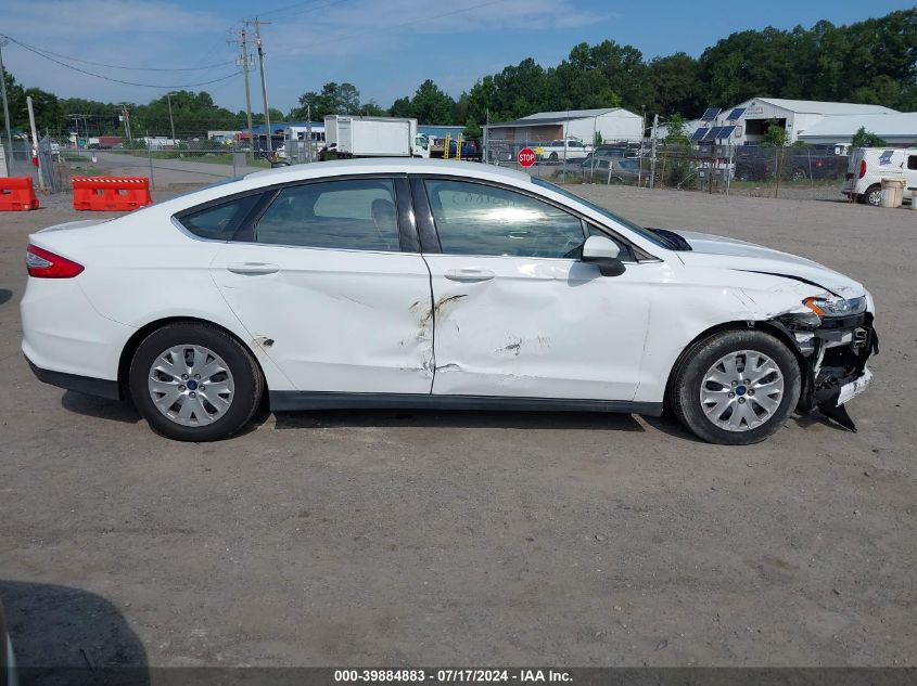 2014 Ford Fusion S VIN: 1FA6P0G72E5377776 Lot: 39884883