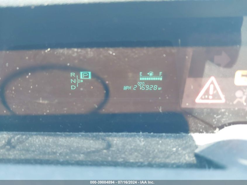 2006 Toyota Prius VIN: JTDKB20U063172781 Lot: 39884894