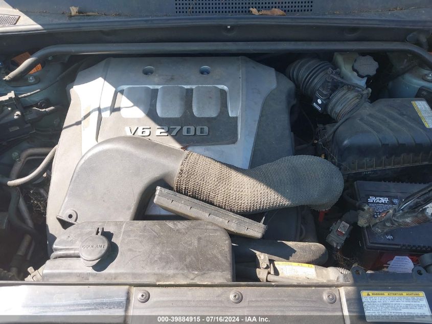 2005 Hyundai Tucson Gls/Lx VIN: KM8JN12D05U133381 Lot: 39884915