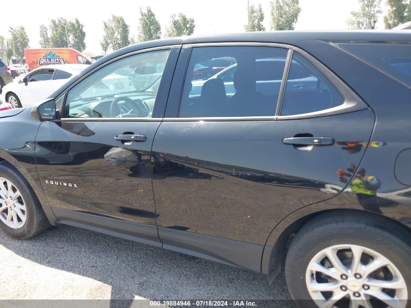 2018 Chevrolet Equinox Ls VIN: 2GNAXHEV4J6302412 Lot: 39884946