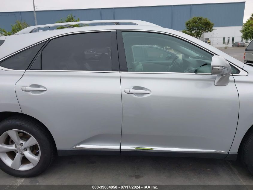 2012 Lexus Rx 350 350 VIN: 2T2BK1BA9CC144070 Lot: 39884958