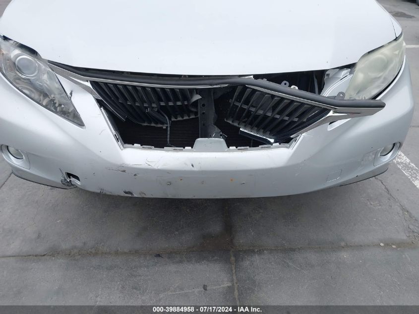 2012 Lexus Rx 350 350 VIN: 2T2BK1BA9CC144070 Lot: 39884958