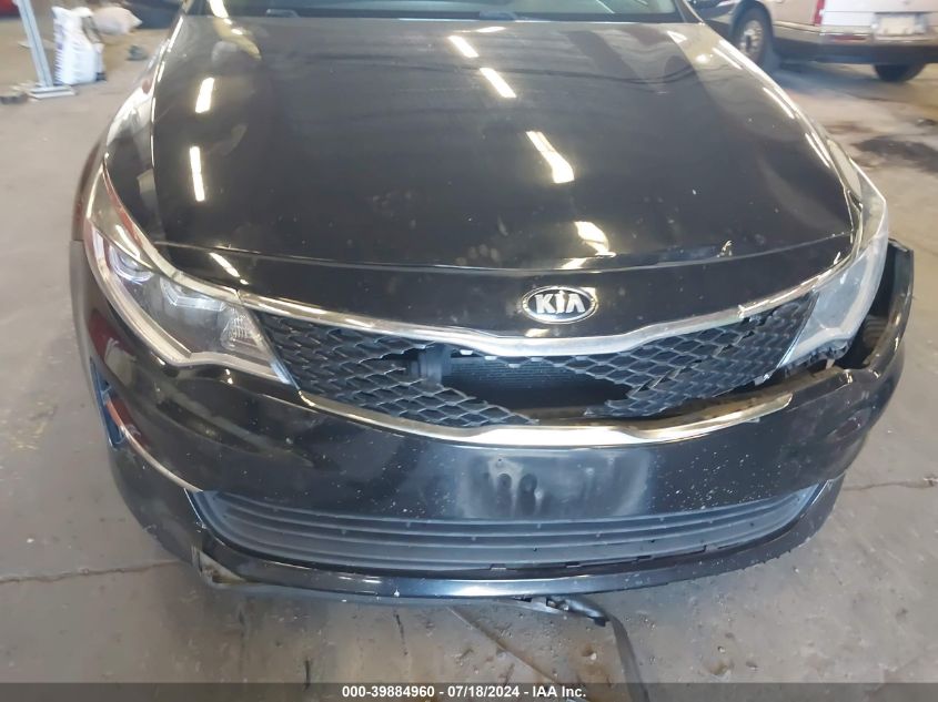 2016 Kia Optima Lx VIN: 5XXGT4L30GG029669 Lot: 39884960