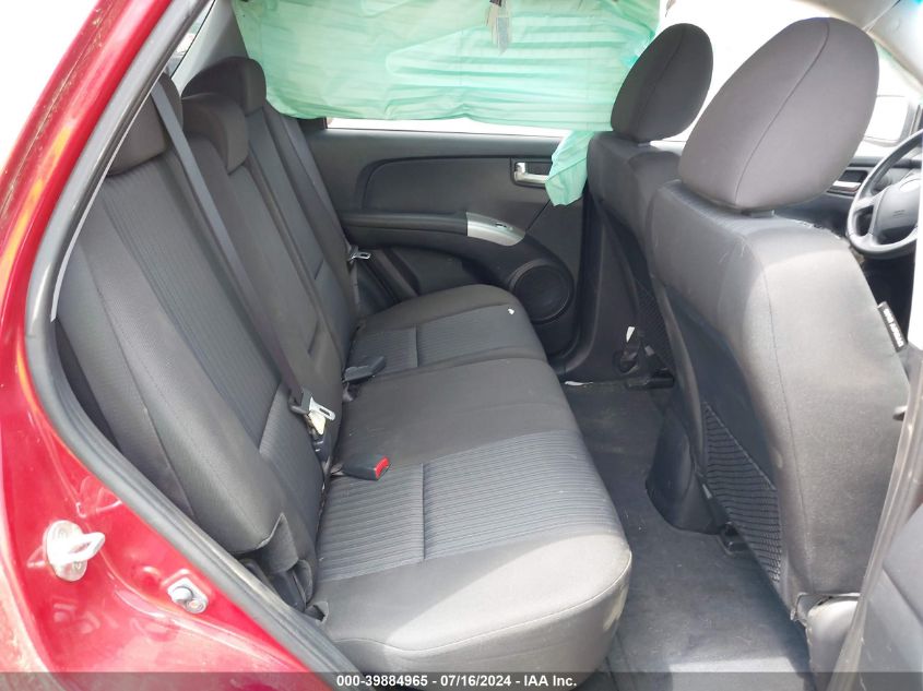 2009 Kia Sportage Lx V6 VIN: KNDJE723897640144 Lot: 39884965