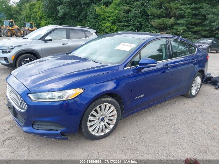 3FA6P0LU1DR233711 | 2013 FORD FUSION HYBRID