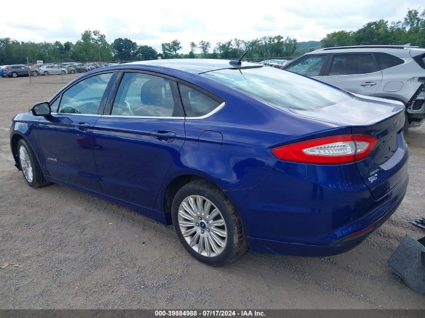 3FA6P0LU1DR233711 | 2013 FORD FUSION HYBRID