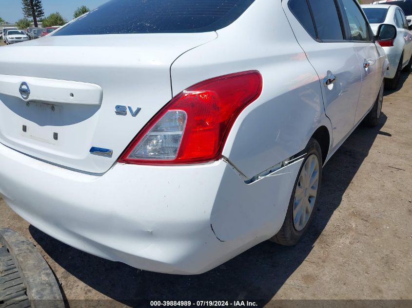 2012 Nissan Versa 1.6 Sv VIN: 3N1CN7AP6CL835937 Lot: 39884989