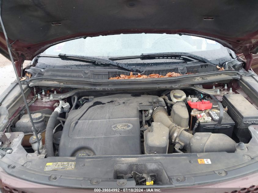 2012 Ford Explorer Limited VIN: 1FMHK7F85CGA15524 Lot: 39884992