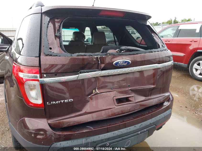 2012 Ford Explorer Limited VIN: 1FMHK7F85CGA15524 Lot: 39884992