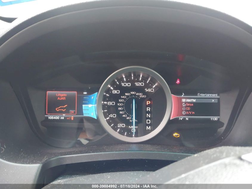 2012 Ford Explorer Limited VIN: 1FMHK7F85CGA15524 Lot: 39884992