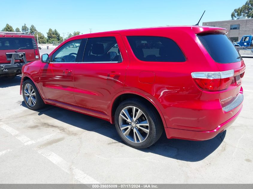 2013 Dodge Durango R/T VIN: 1C4SDHCTXDC689471 Lot: 39885009